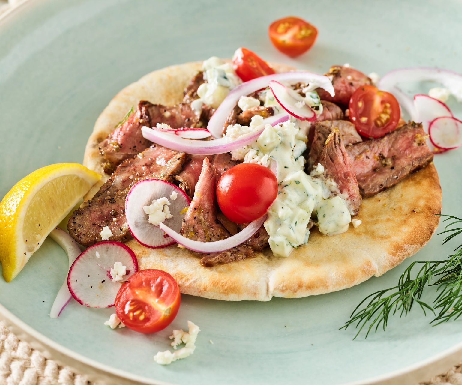 Air Fryer Greek Pitas